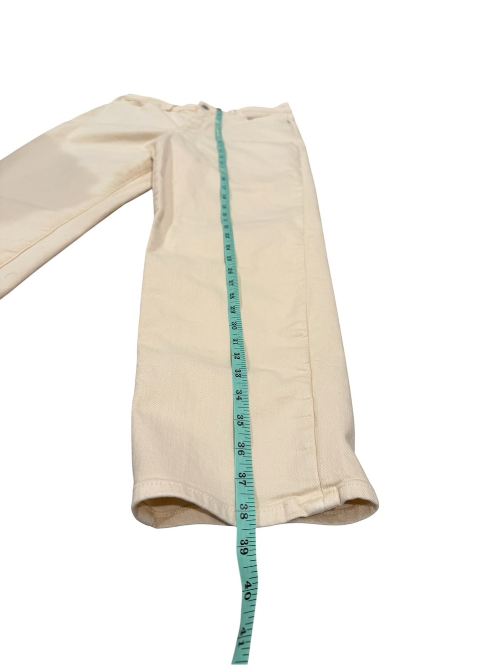 Athleta Flex Straight Leg Ankle Jean in Bone - Size 10 - Picture 3 of 11